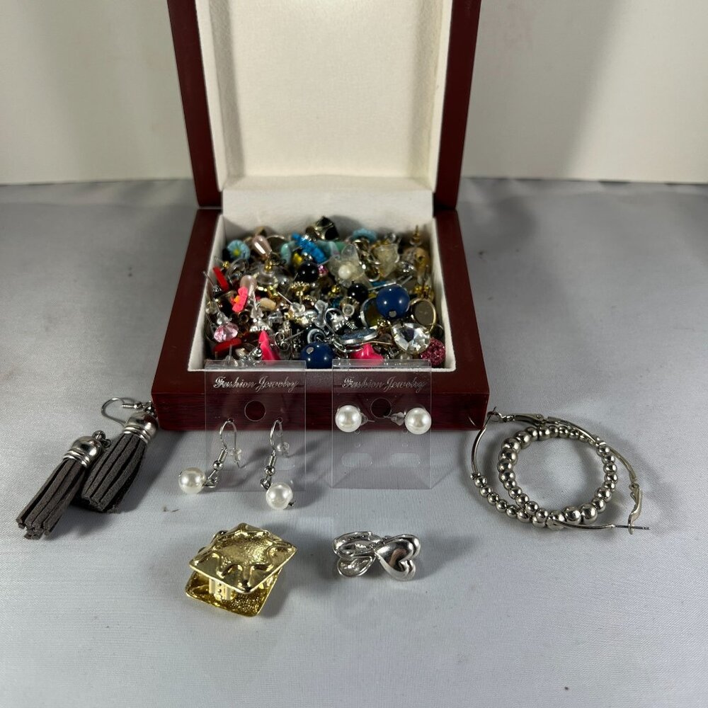 Assorted Fashion Jewelry Collection Earrings  -Earrings Only